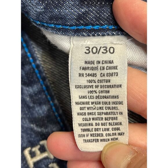 American Eagle original bootcut jeans mens sz 30/30 100% cotton retro Y2K - Picture 11 of 12